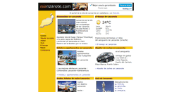 Desktop Screenshot of islanzarote.com